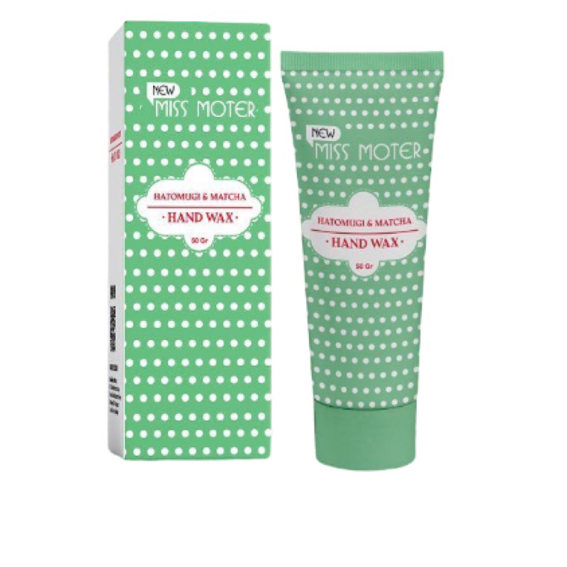 MISS MOTER MACHA &amp; MILK WAX HAND PEEL OFF MASK BY SYB