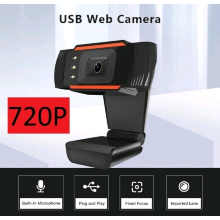 HD 720P Web Camera X11 USB Untuk PC