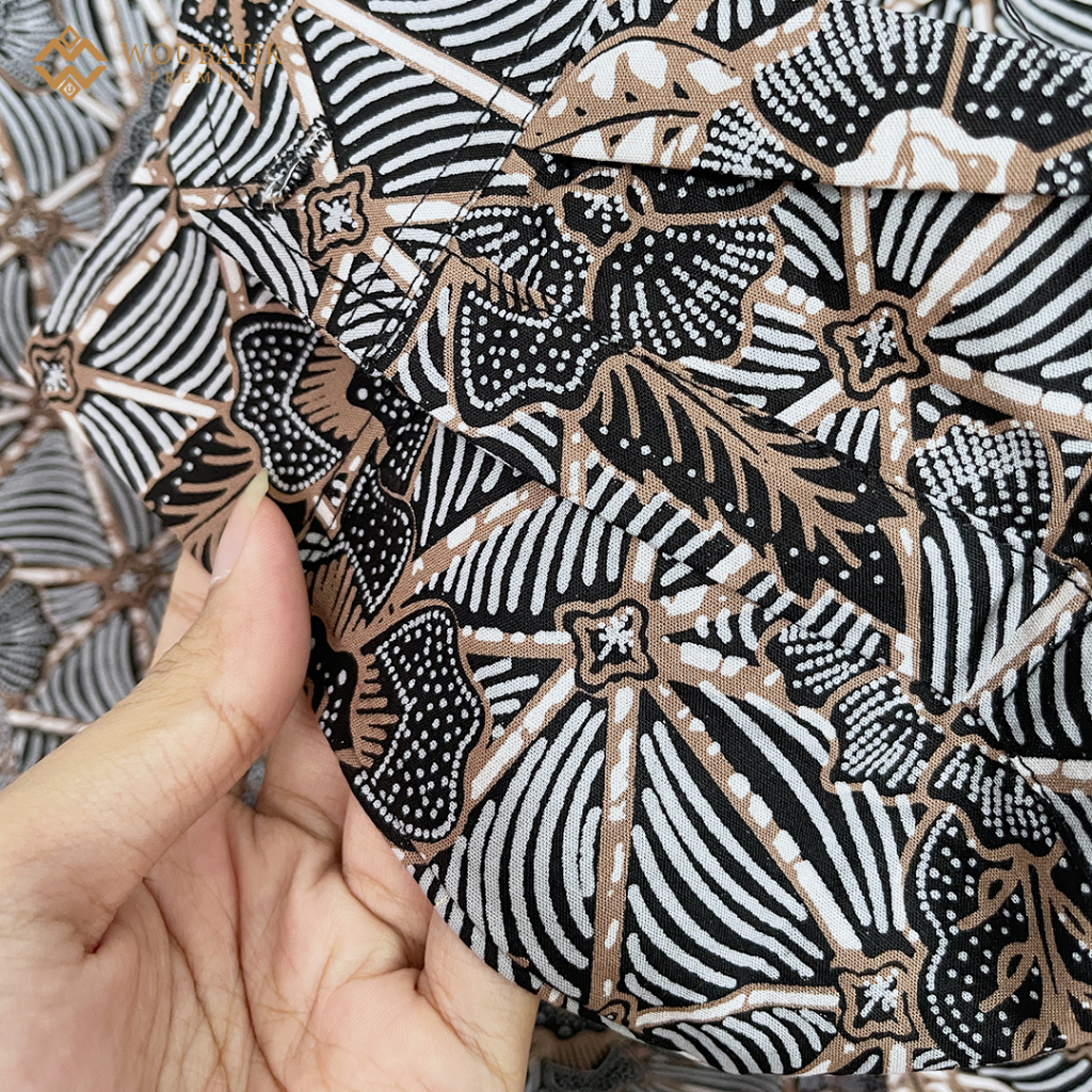 WOUBATIK PREMIUM - SALE DEFECT PRODUCT Gamis Couple Ria Ricis Felisha Gamis Terbaru Dress Kondangan-7