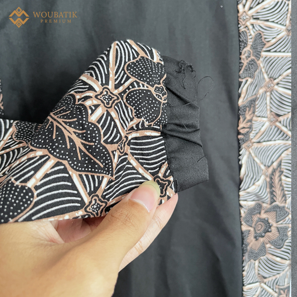 WOUBATIK PREMIUM - SALE DEFECT PRODUCT Gamis Couple Ria Ricis Felisha Gamis Terbaru Dress Kondangan-2