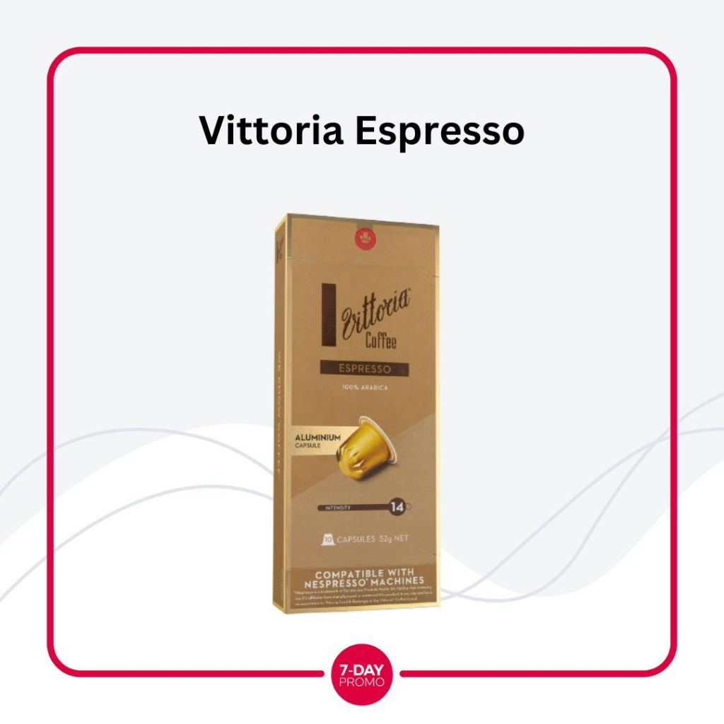 Nespresso Vittoria Coffee Capsules Espresso