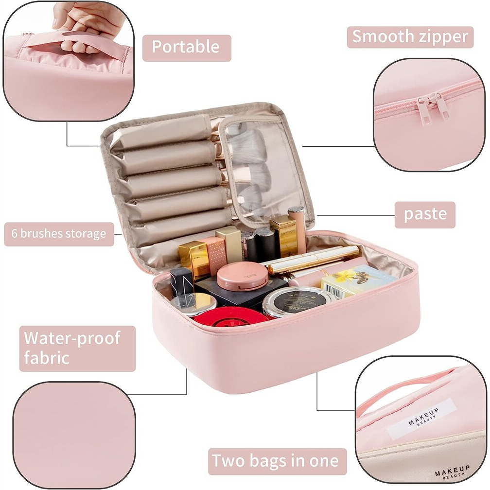 Tas Korea Cosmetic Bag Make Up Beauty Premium Tas Kosmetik Tebal Waterproof