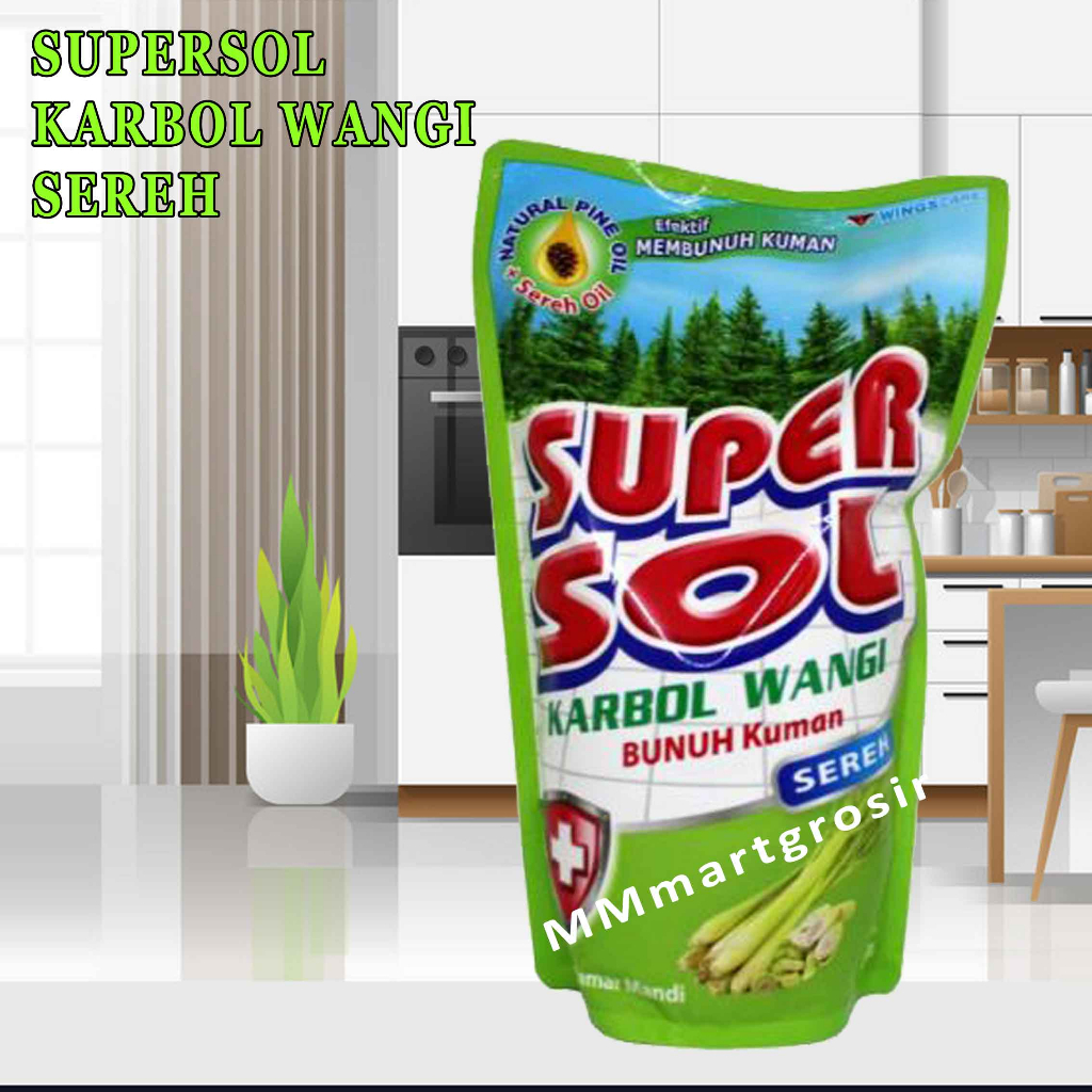 SUPER SOL KARBOL WANGI SEREH 750ml