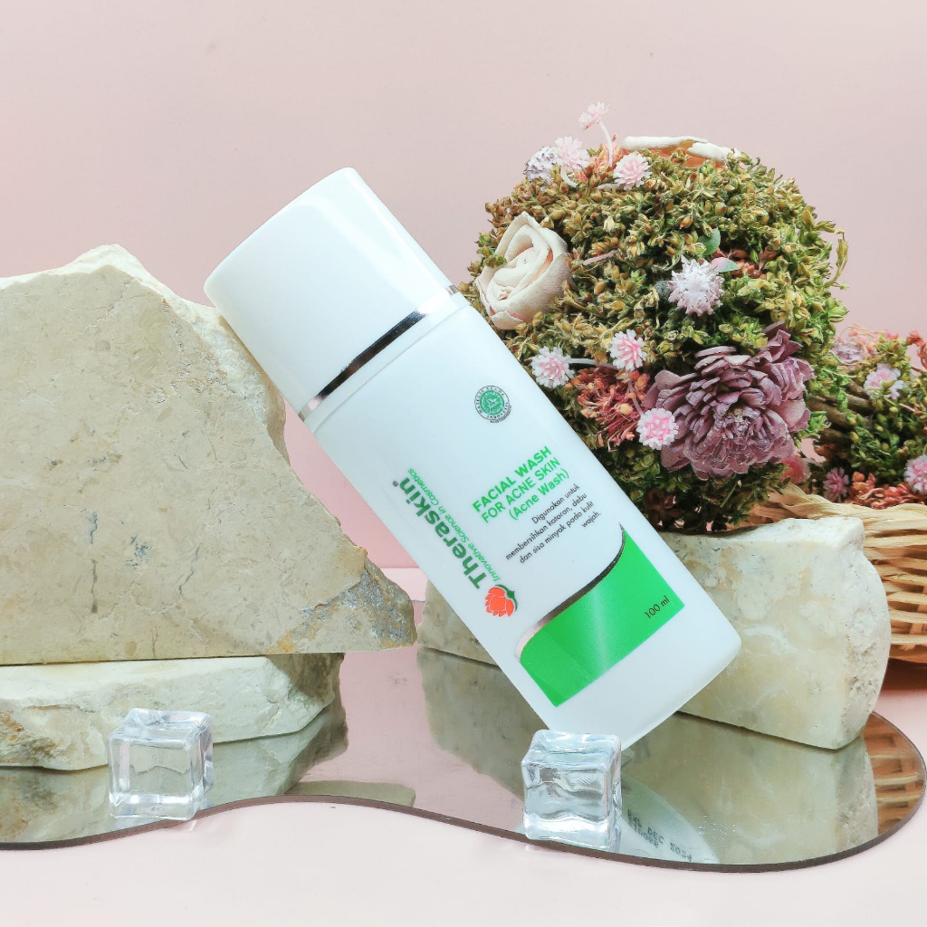 FACIAL WASH ACNE THERASKIN/SABUN JERAWAT