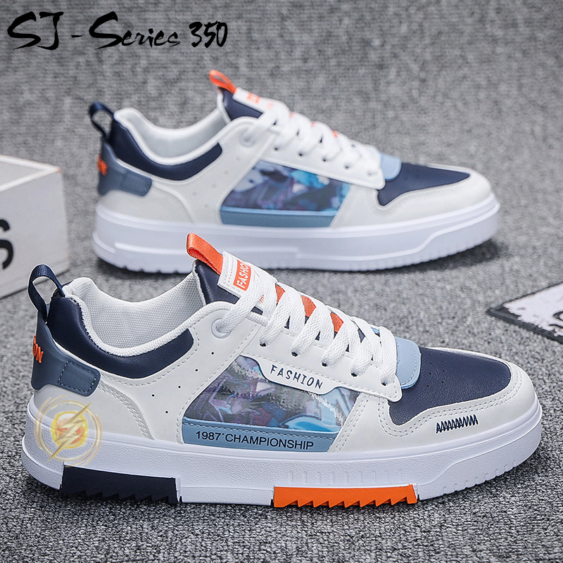 [OOS] Sepatu Sneakers Pria Keren Dipakai Casual Buat Nongkrong atau Kuliah Kualitas Import Premium -350