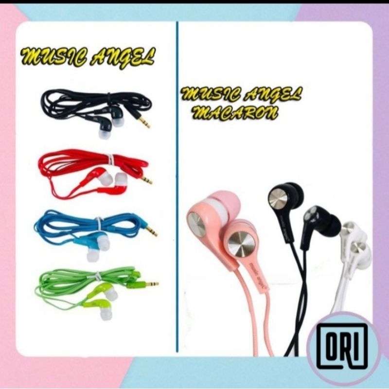 Handset Music Angel Macaron