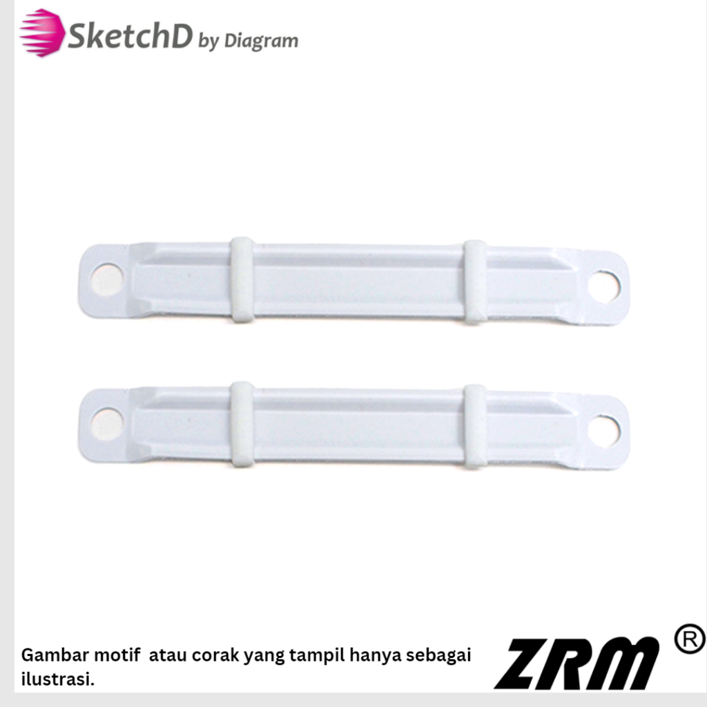 PLASTIC PAPER FASTENER WHITE