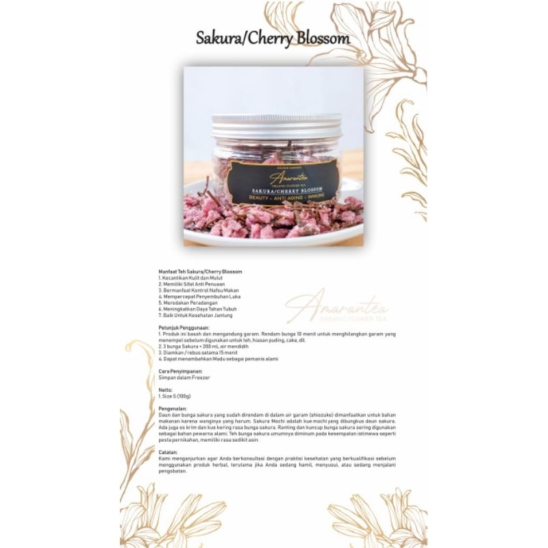 

AMARANTEA SAKURA CHERRY BLOSSOM 1KG