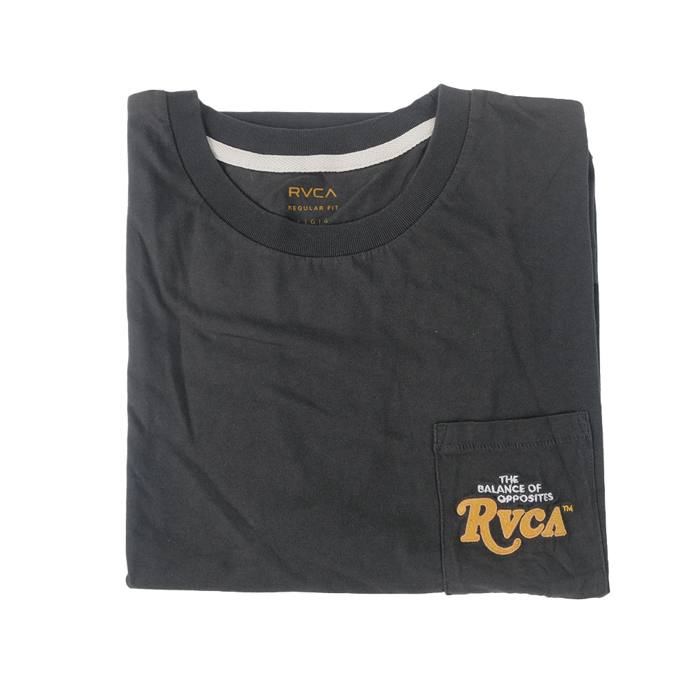 Singlet RVCA Sunburst Pocket Muscle Pirate Black Original