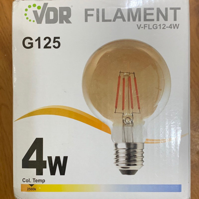 Lampu LED Filament VDR 4W E27