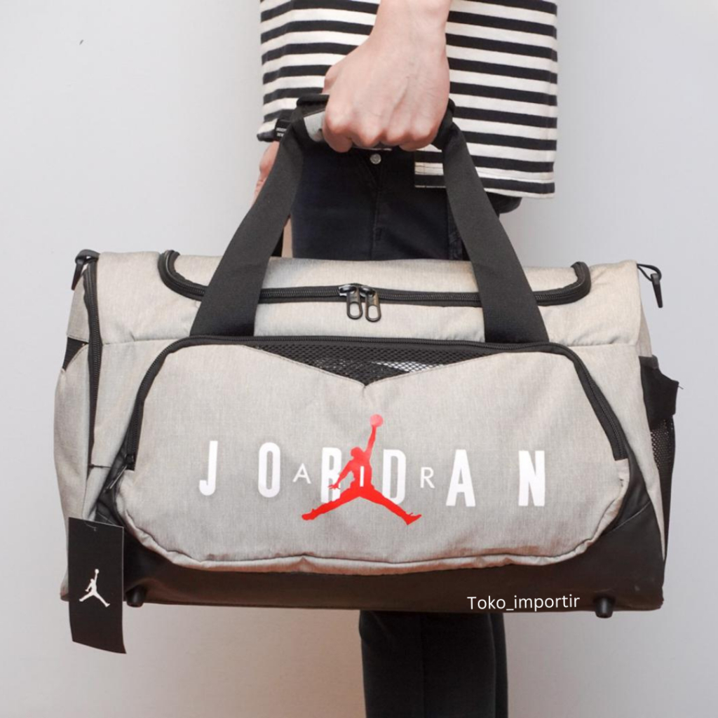 Duffle Bag Air Jord4n Import Mirror ORI / Tas Gym / Tas Travel Bag