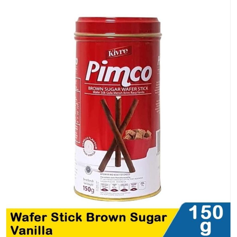 Pimco Wafer Stick Brown Sugar Vanilla 150G