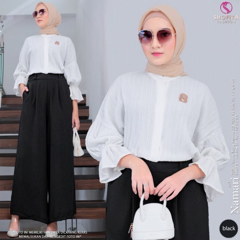 [BARU] AZIETA • NAMARI SET BY SHOFIYA SETELAN FASHION MUSLIM WANITA