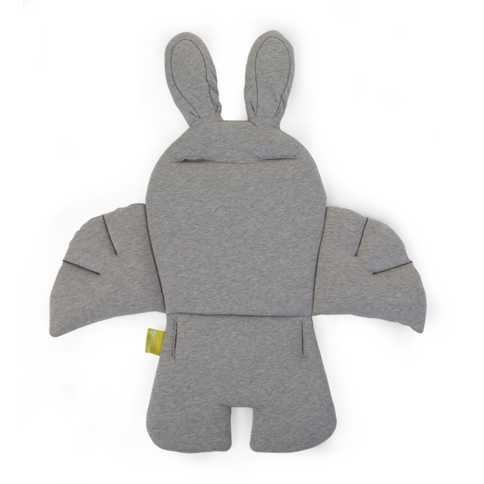 CHILDHOME RABBIT CUSHION JERSEY GREY