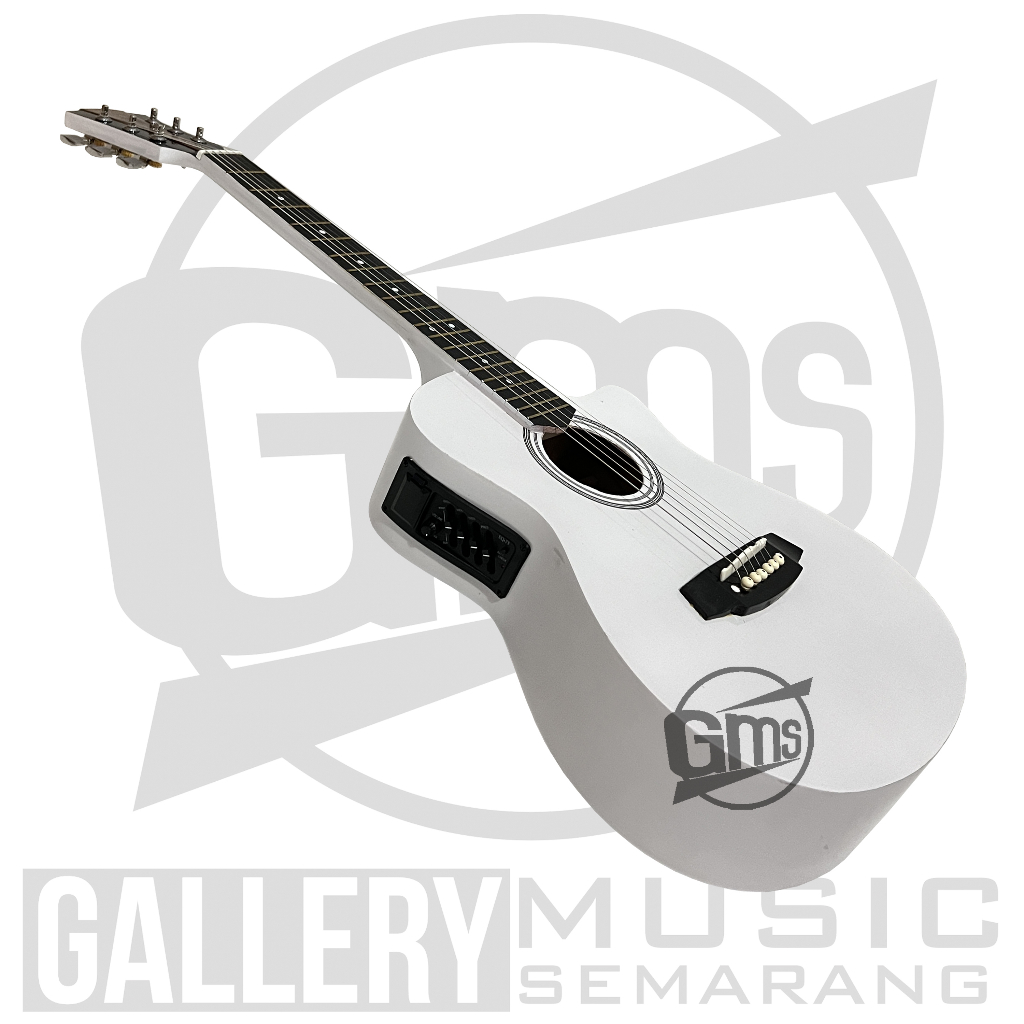 Gitar Akustik Elektrik ¾  Cole Clark Custom Tanam Besi Gitar 3/4 Cole Clark Custom Termurah Eq 7545R Paket Super Komplit