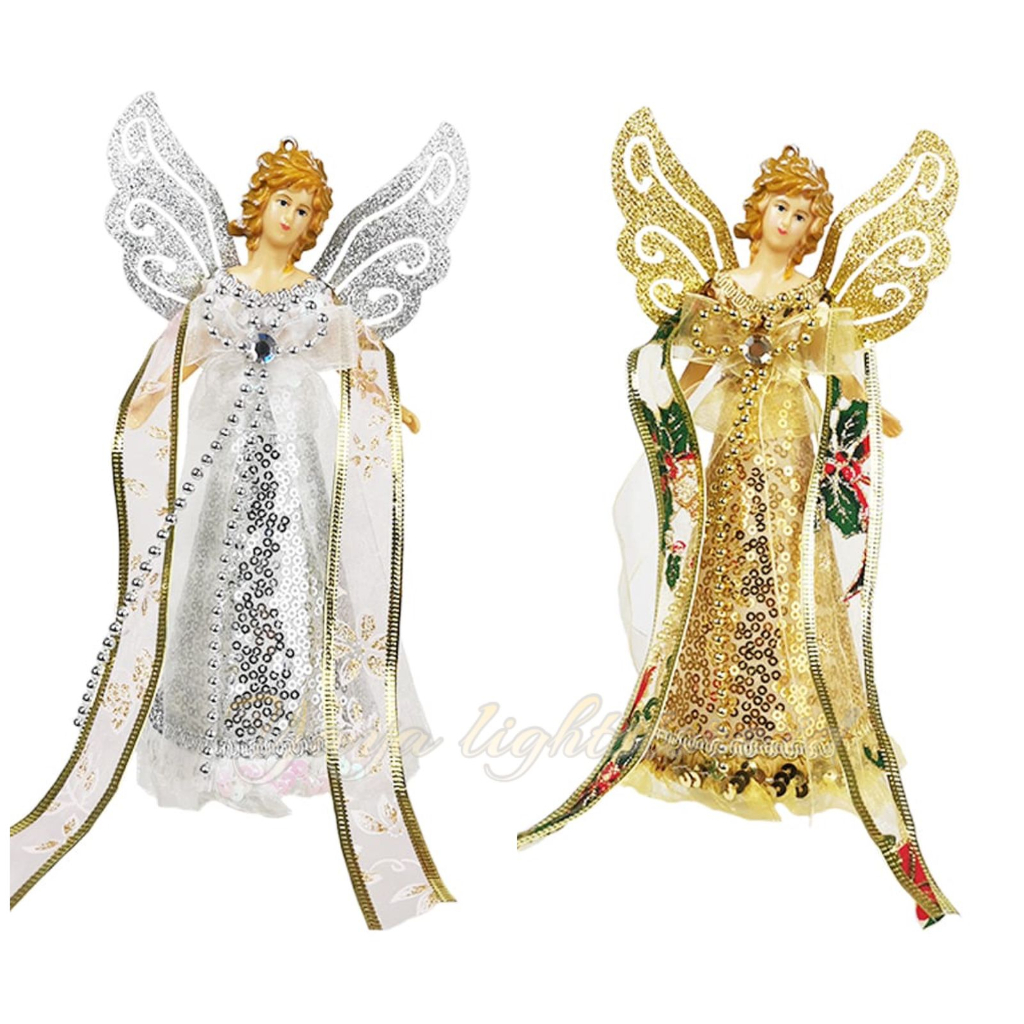 Hiasan Pohon Natal Top Malaikat Angel