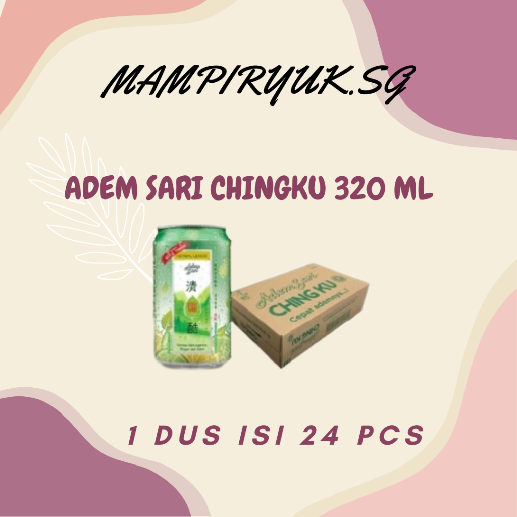 

[DUS/KARTON] ADEM SARI CHINGKU 320 ML 1 DUS ISI 24 PCS