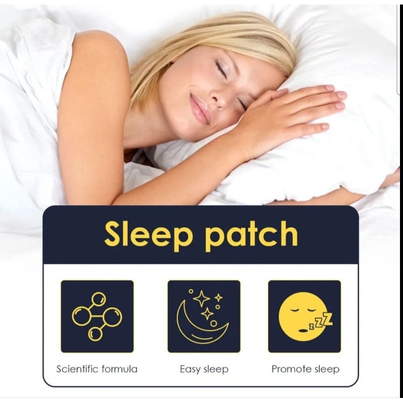 Plaster Sleep Patch 12 patch/ koyo bantu tidur