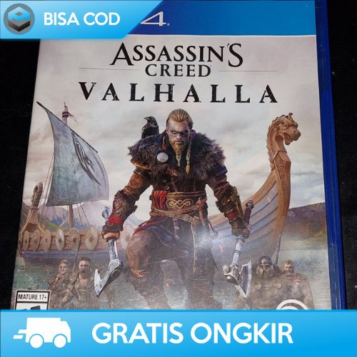 KASET SECOND ASSASSIN'S CREED VALHALLA CD PLAYSTATION 4 ORI TERMURAH