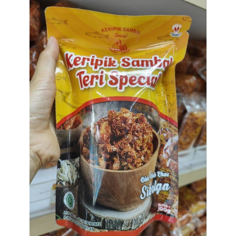 

Keripik Sambal Special Teri Pouch 200 gr