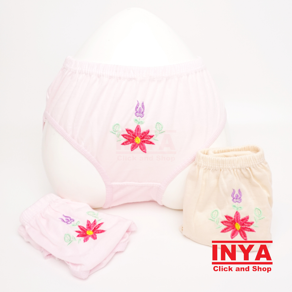 CELANA DALAM WANITA PIERONI SABLON &amp; BORDIR - Woman Underwear Panty