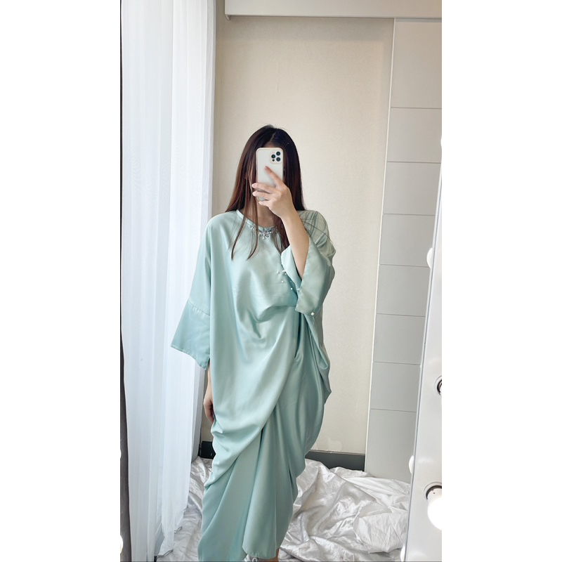 la fleur kaftan dress