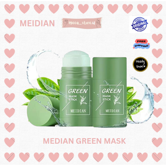 [MS] ORIGINAL MEIDIAN GREEN TEA CLAY MASK | STICK MASK |PORI-PORI