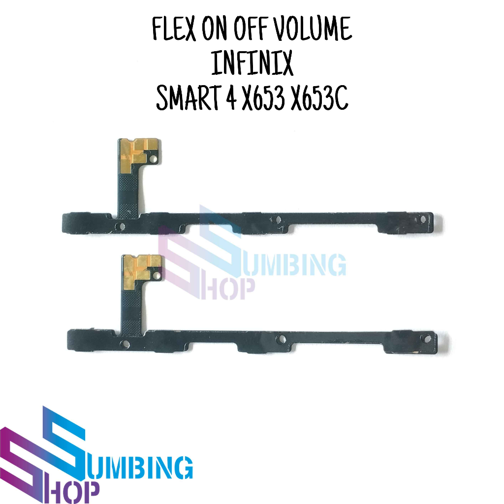 Flexible On Off Infinix Smart X653 X653C Tombol Volume Fleksibel Power