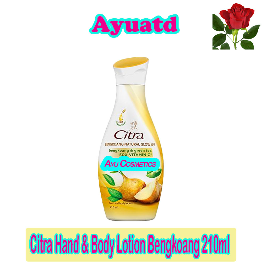 Citra Hand &amp; Body Lotion 210 ml Natural White UV