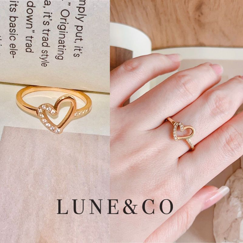 Cincin Fashion  Love Mon' Amour Titanium CS283