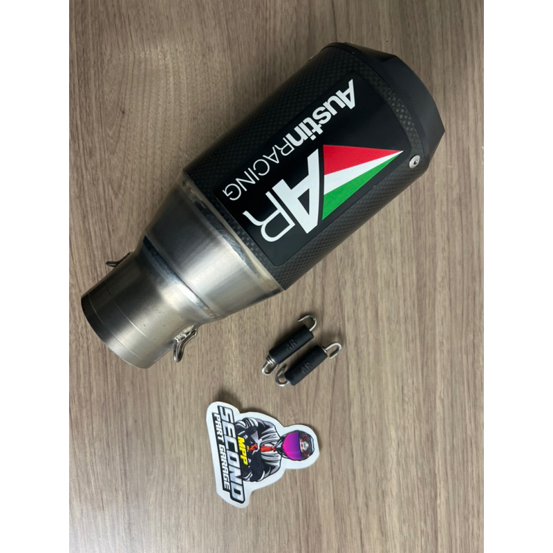 knalpot austin racing gp1r zx25r zx4r zx636 z800 z900 er6 cbr r25 ninja r6