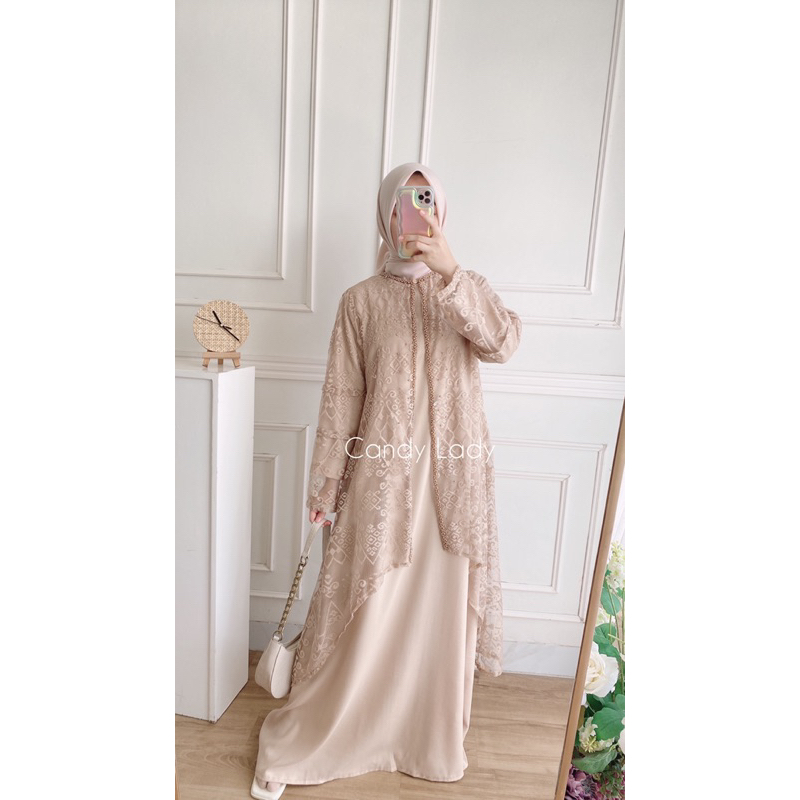 Yonita Brocade Maxi 2In1