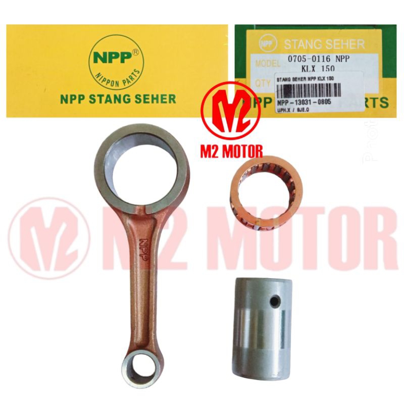 STANG SEHER KLX150 STANG PISTON CONROD NPP