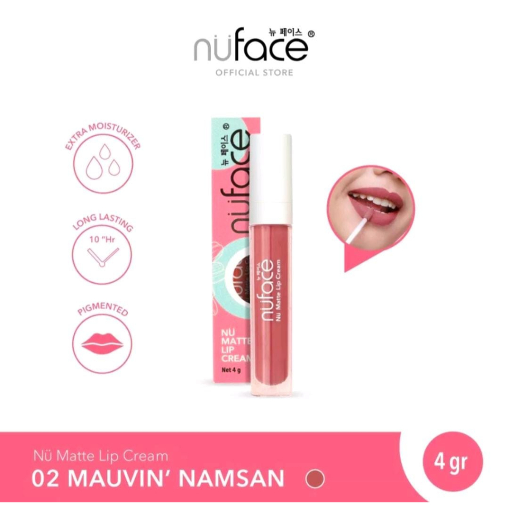 NUFACE NU MATTE LIP CREAM