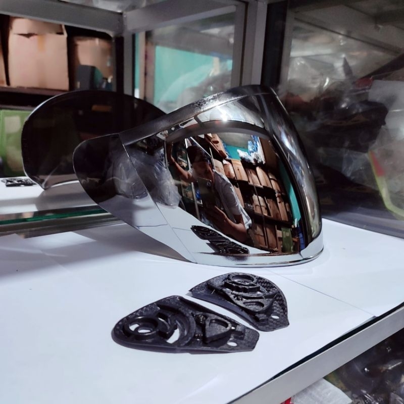 Kaca helm visor helm ink centro /kyt dj maru /kyt glaxy