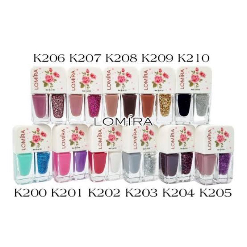 Lomira Kutek 2in1/Lomira Nail Polish 2in1