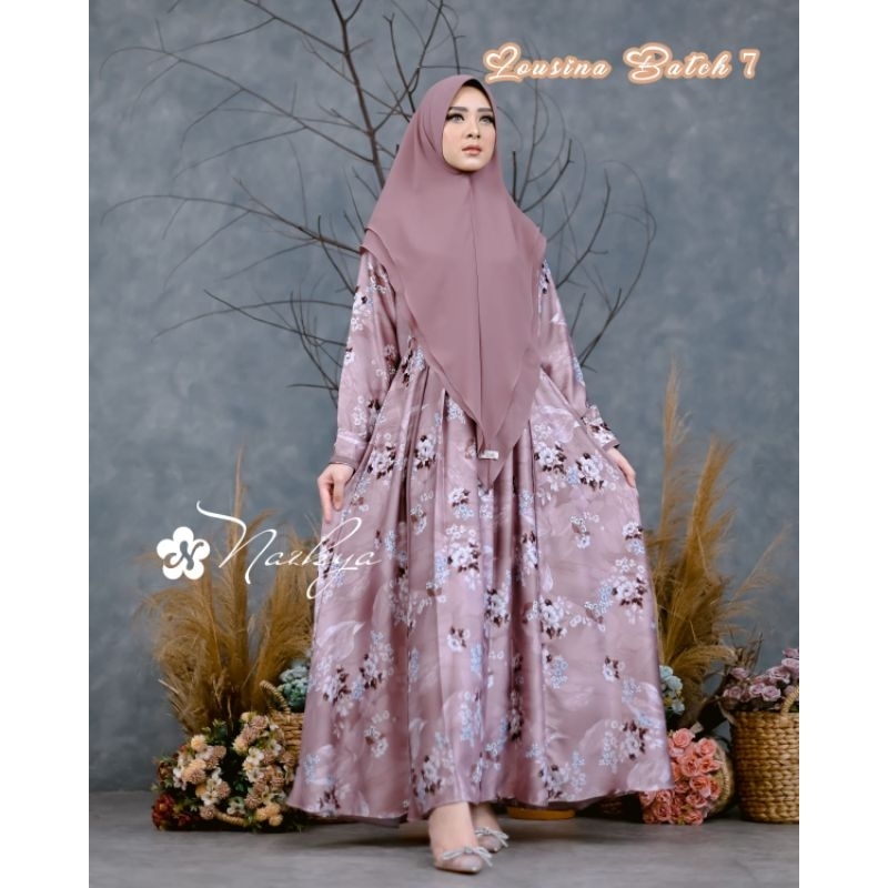 GAMIS LOUSIANA SET BATCH 5&7 ORI BY NAZKYA