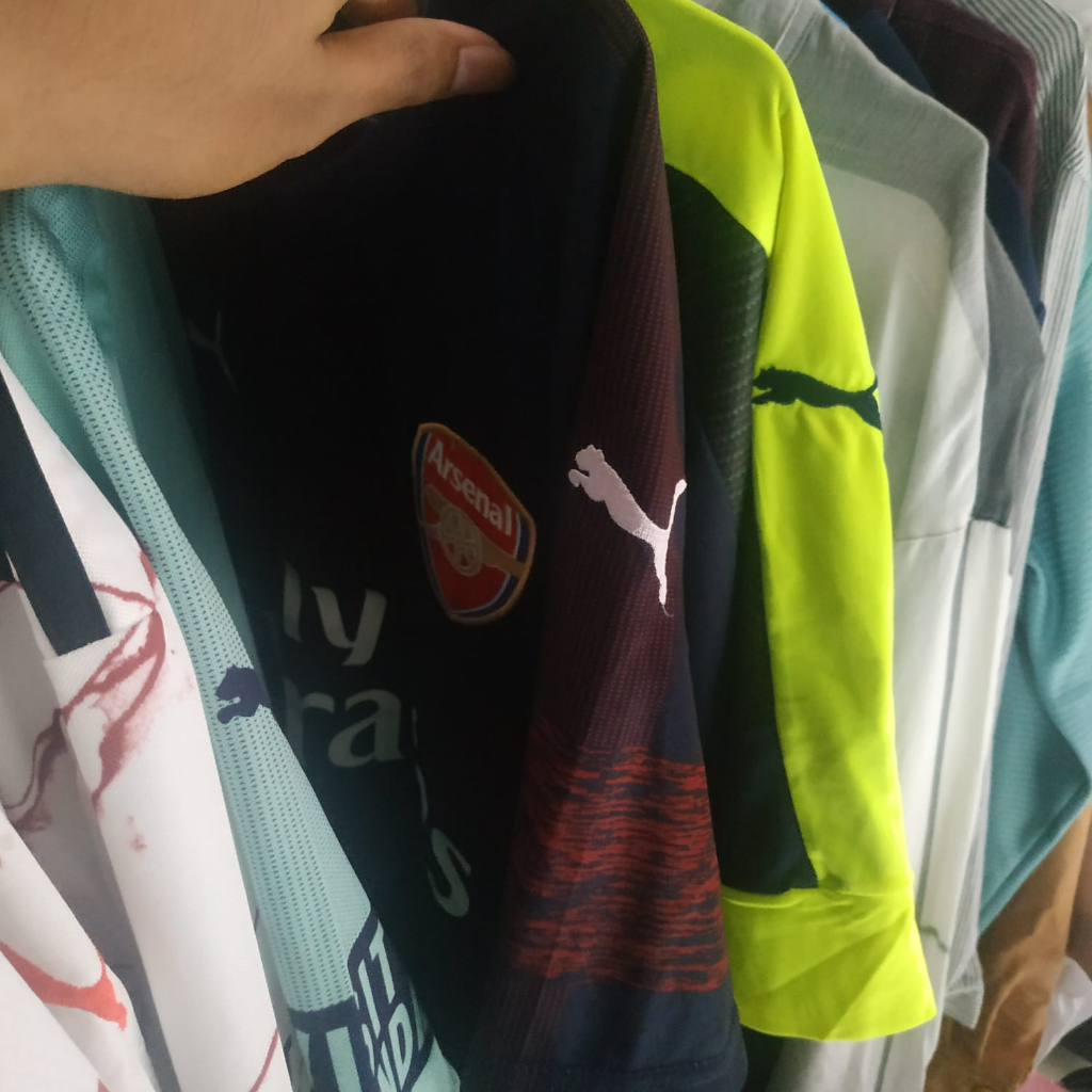 JERSEY ARSENAL AWAY & 3rd THRIFT KOLEKSI 2013-2021 X AEROSTREET THRIFT