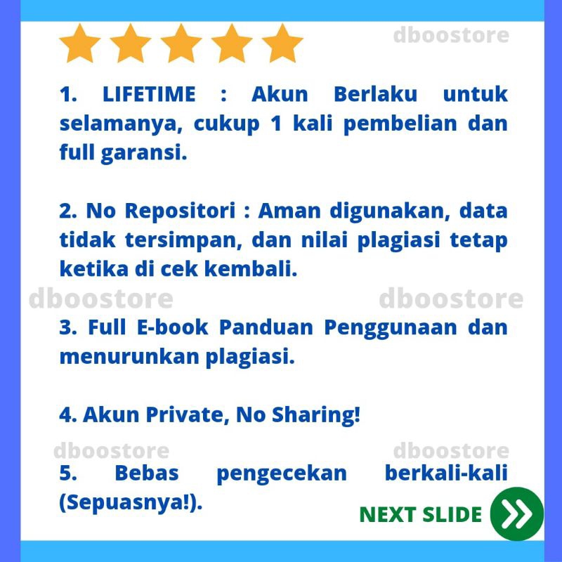 TUR;ID IIN - AKUN PENGECEKAN PLAGIASI (STUDENT). FULL GARANSI + PANDUAN PENGGUNAAN