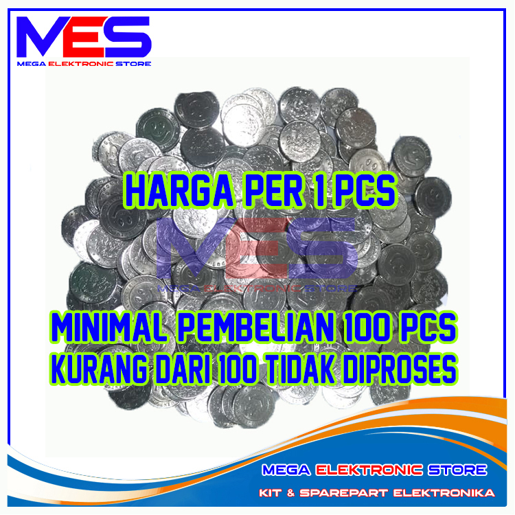 Koin permainan koin badut minimal 100pcs