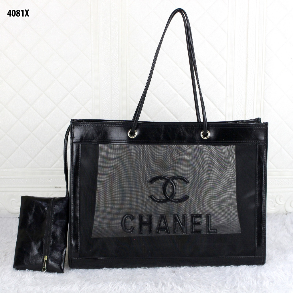 CH MESH TOTE BAG 4081X (WITH BOX)