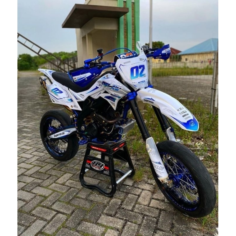 Decal sticker decal motor D-Tracker KLX BF Gordon klx old