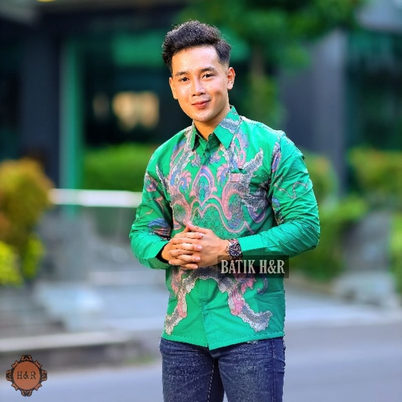 Baju Batik Lengan panjang Baju Batik lengan pendek Batik Solo Baju Batik Batik Premium Batik Original Batik Modern Batik H&amp;R Katun