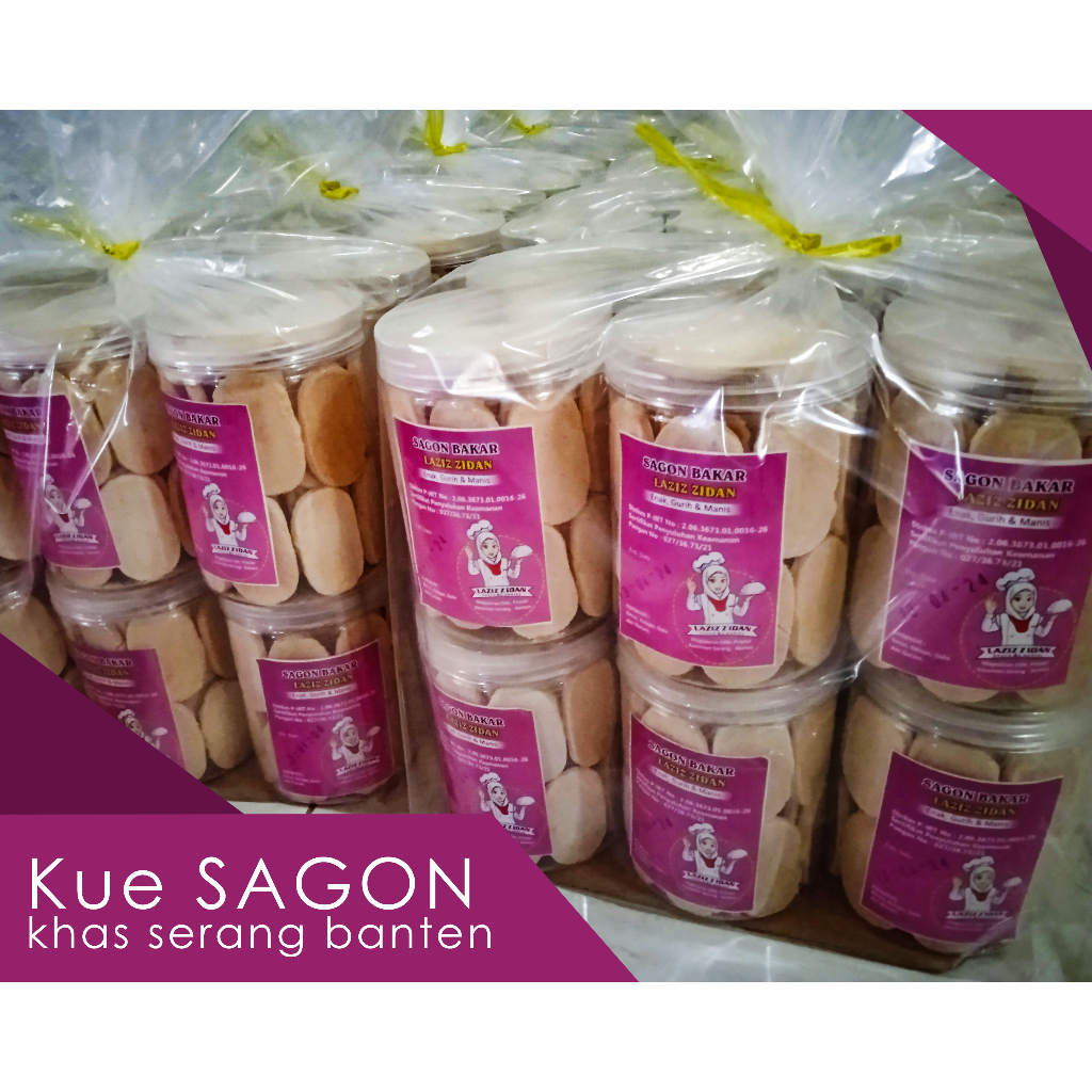 

kue sagon toples / kue tradisional /kue kering /snack homemade