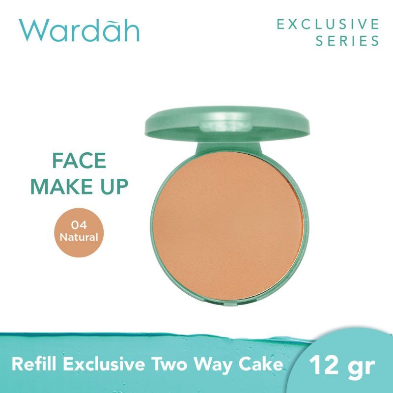 ☃️Cutezz_Ching1☃️Wardah Refill Exclusive Two Way Cake