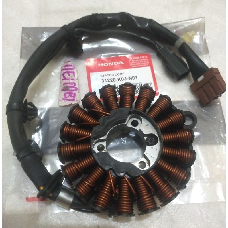 spull Assy stator Genio , beat new 2020 OEM kualitas originil