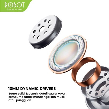 ROBOT TALK 10 Headset Earphone Bluetooth 5.0