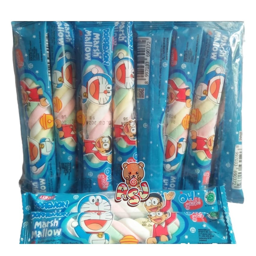 

MARSHMALLOW TAMBANG DORAEMON ISI 20 X 7 GR