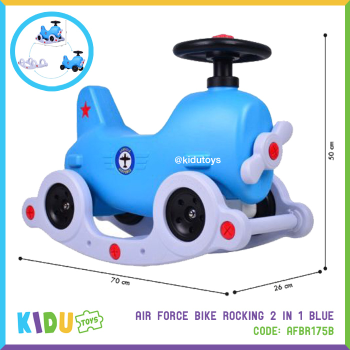 Mainan Sepeda Anak Air Force Bike 176 Kidu Toys