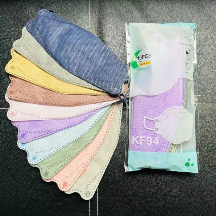 Masker Korea KF94 Premium 4 Ply Isi 10 pcs Disposable